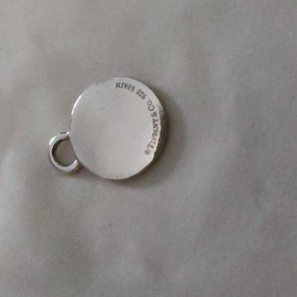 Tiffany & Co Blue Enamel 1837 Round Charm for Bracelet or Necklace - Picture 2 of 2